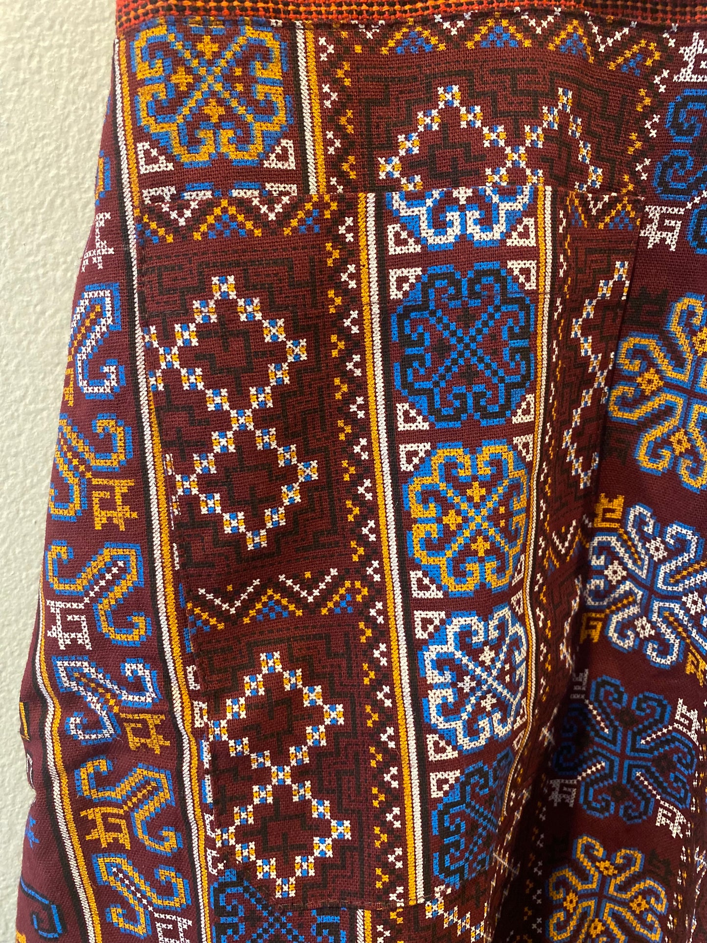 Traditional Style Mens Hll Tribe Cotton Pants with Unique Design