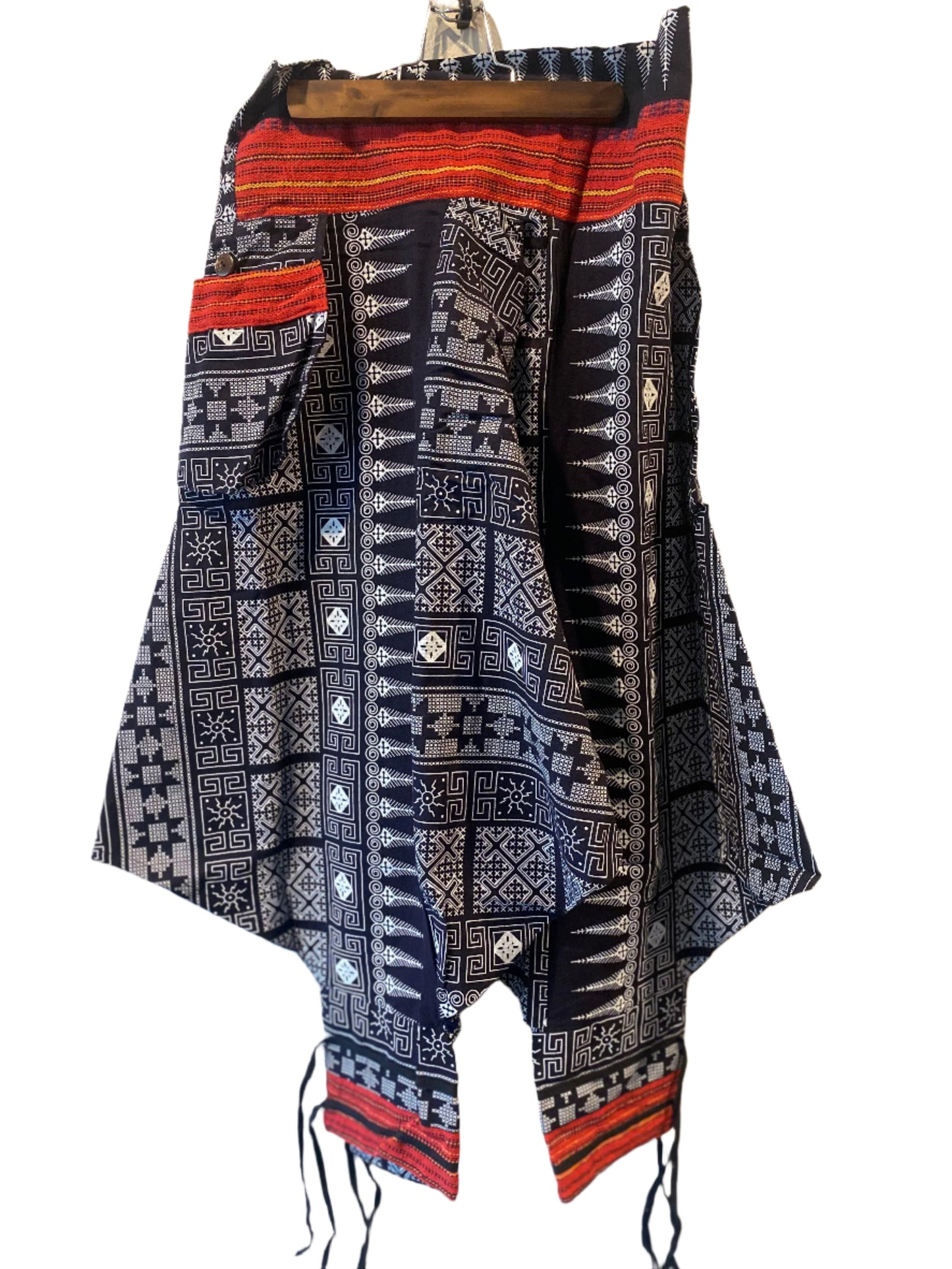 Traditional Hill Tibe Boho Cotton Thai Yoga Pants