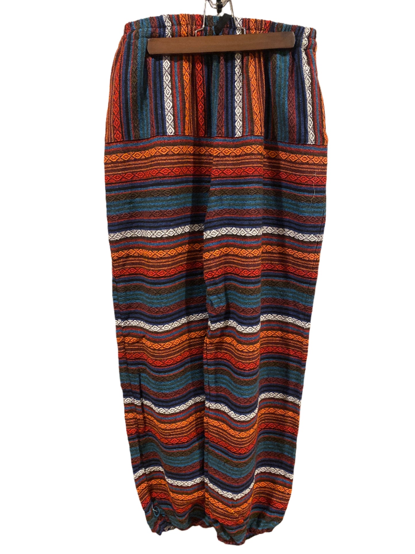 Magic Multicolor Bright Eccentric Super Comfy Cotton Hill Tribe Pants