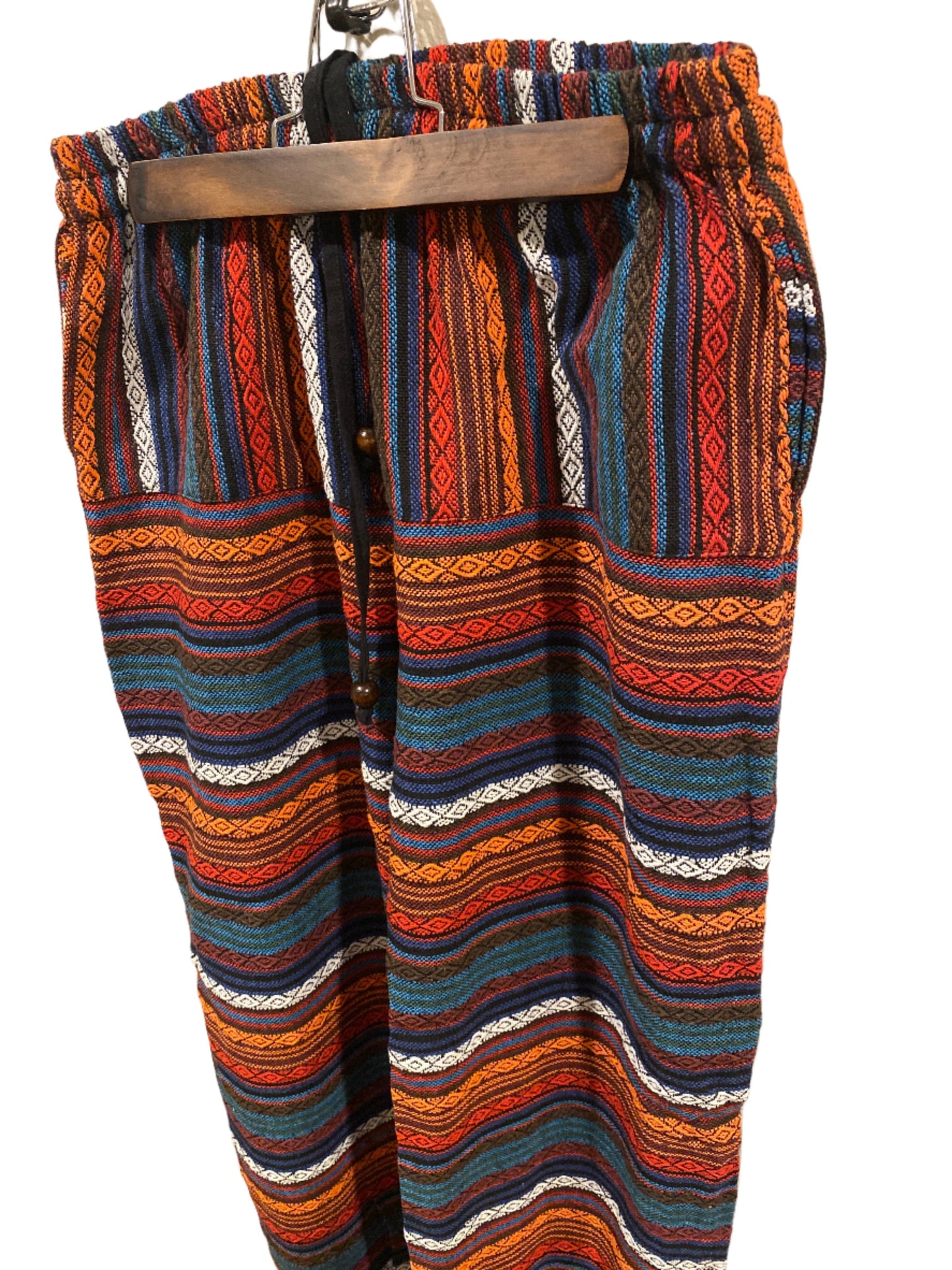 Magic Multicolor Bright Eccentric Super Comfy Cotton Hill Tribe Pants