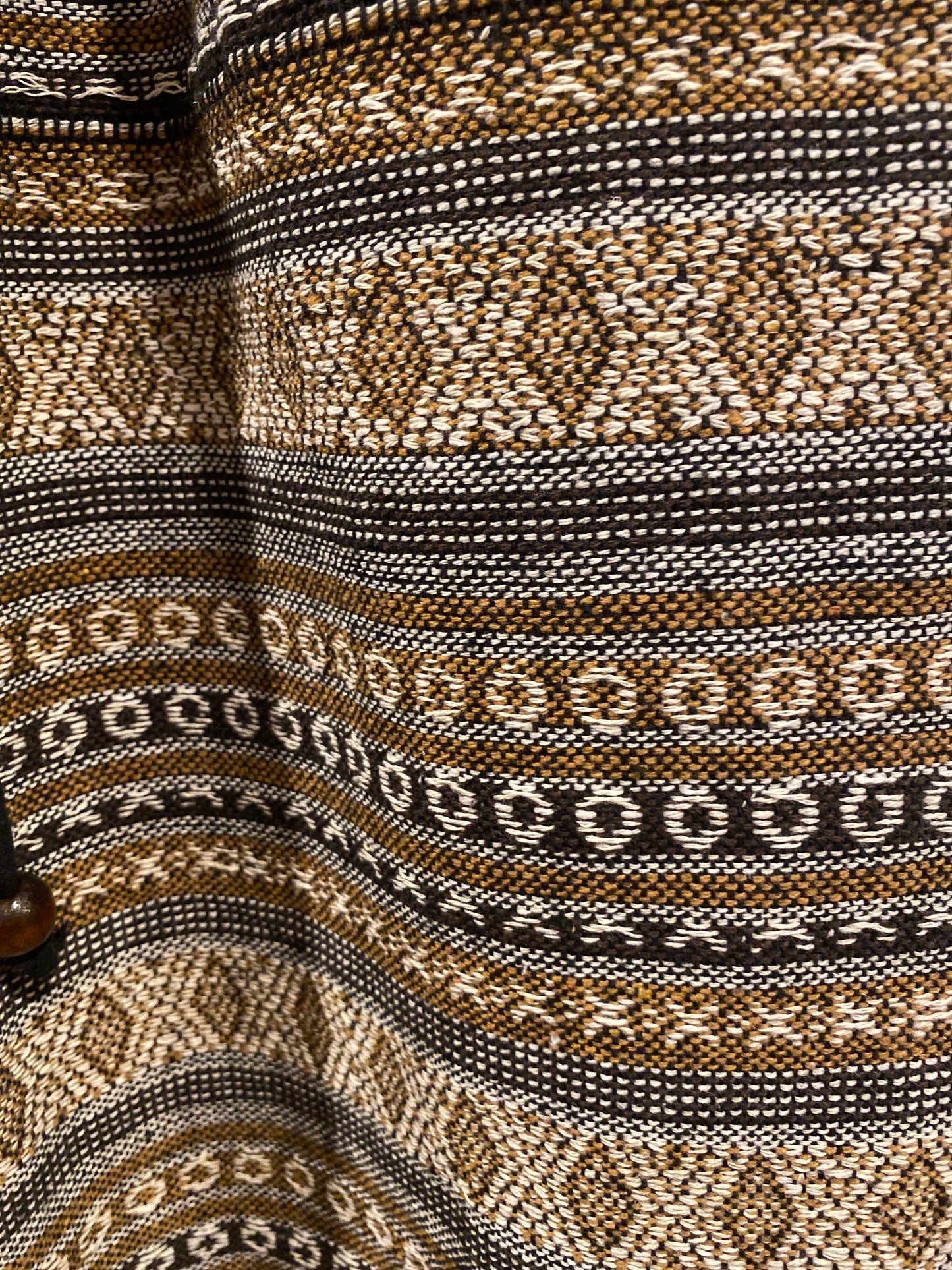 Gold, Tan, Black, Multicolored Magic Super Cozy Hill Tribe Cotton Pants