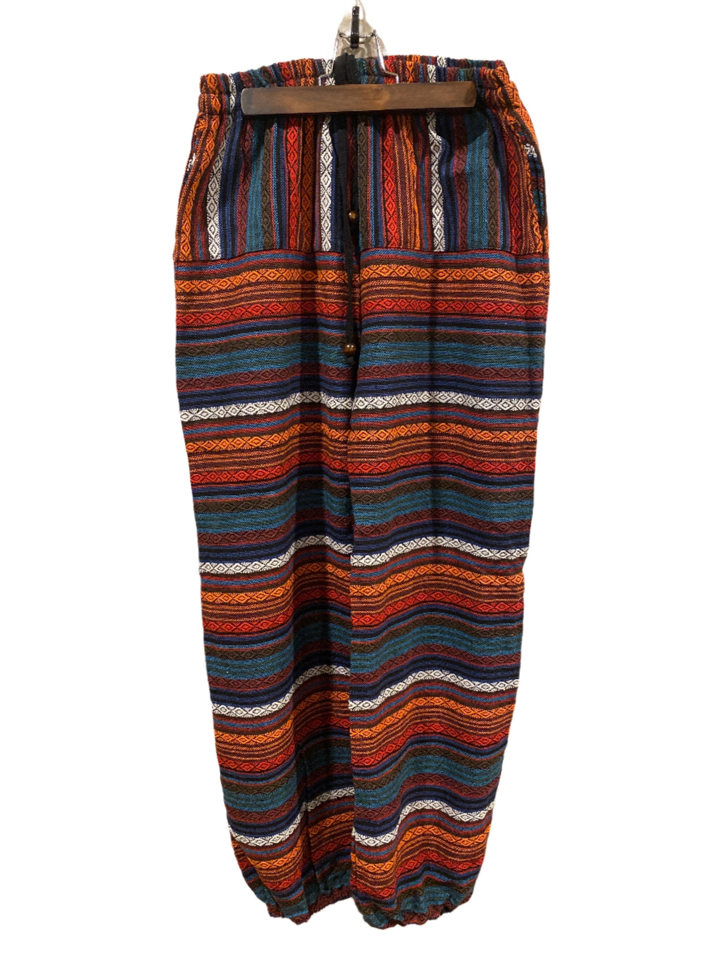 Magic Multicolor Bright Eccentric Super Comfy Cotton Hill Tribe Pants