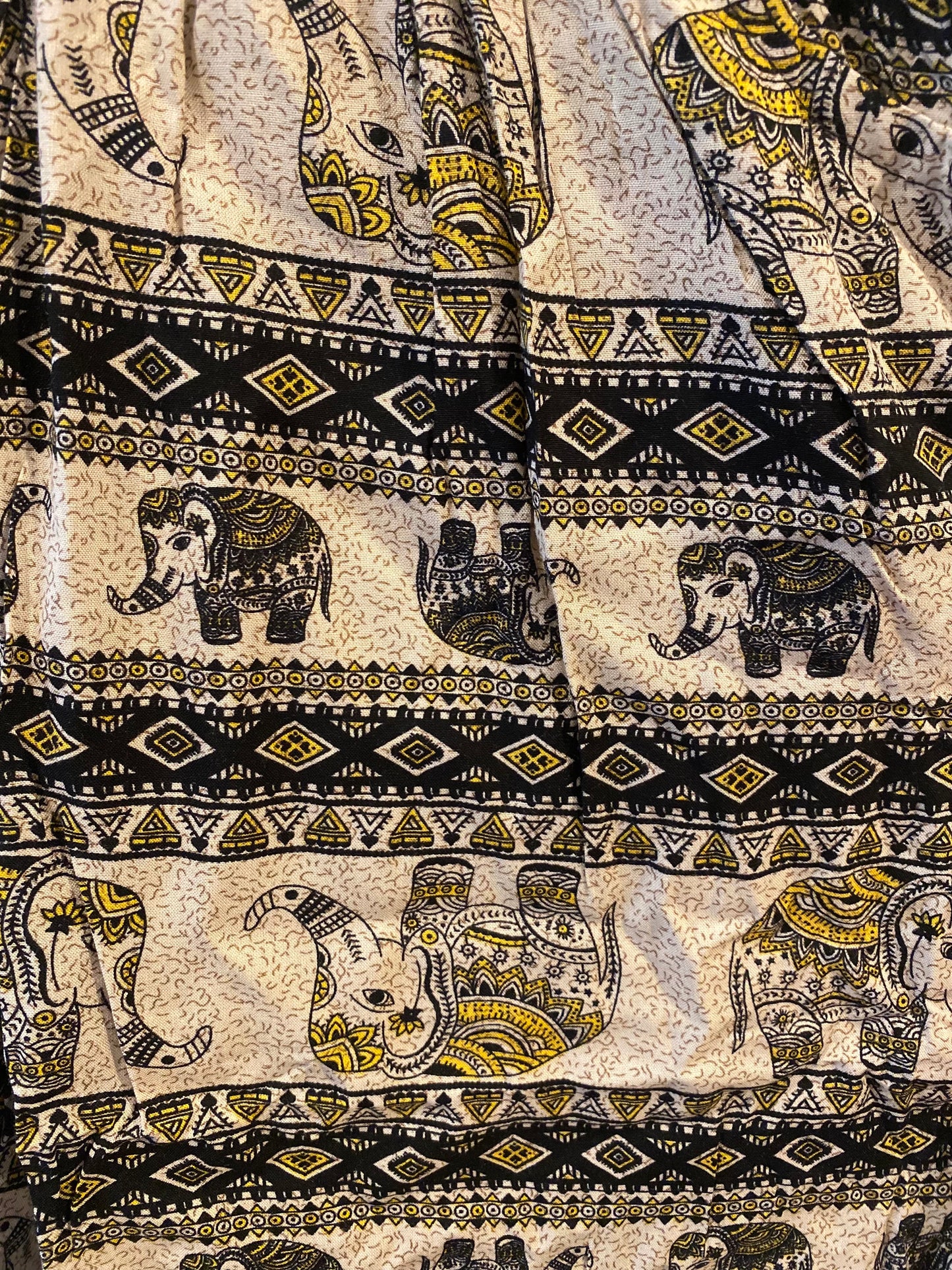 Close-Up Elephant Pattern