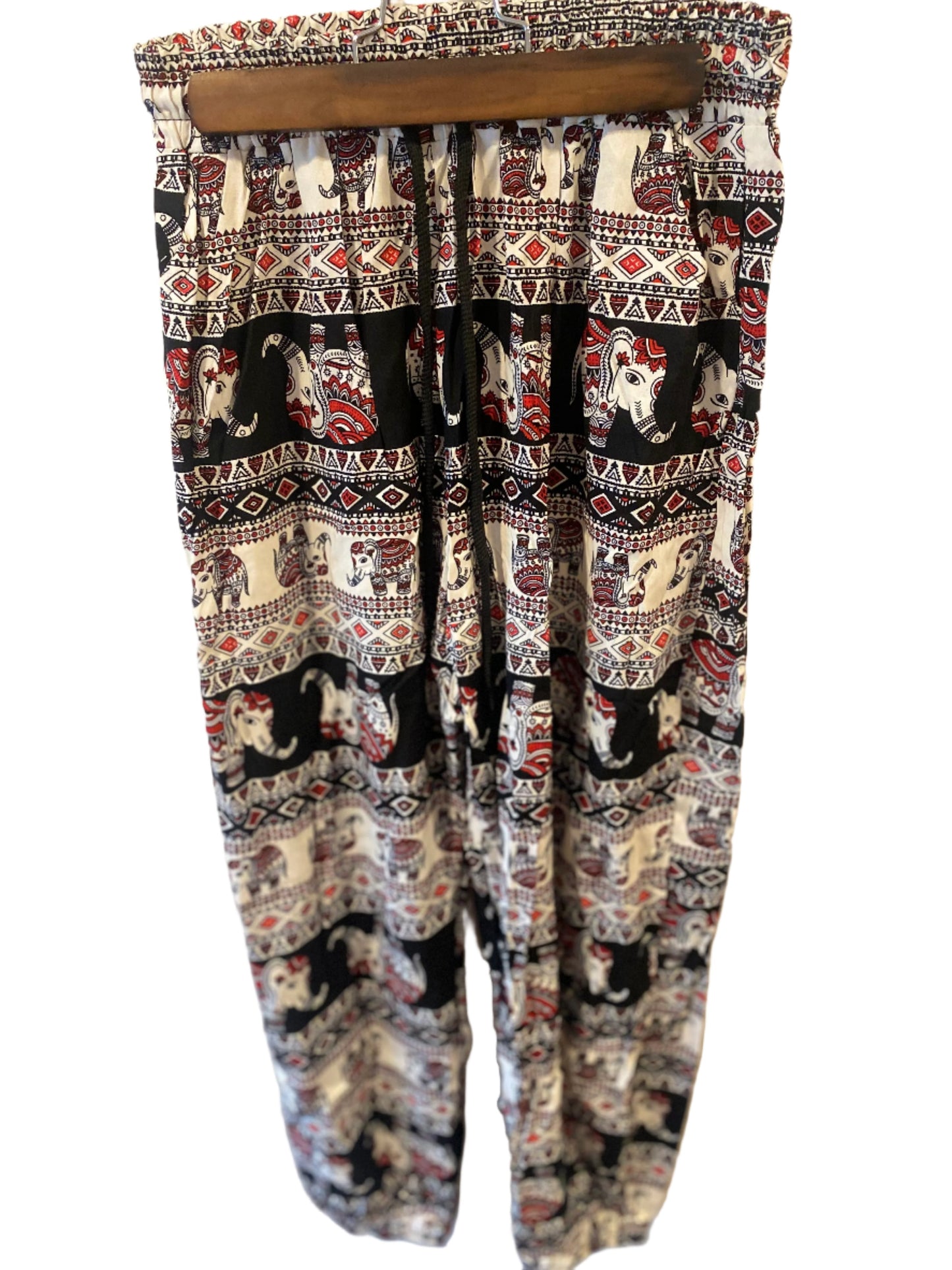 Fun Hanging Elephant Hippie Pants