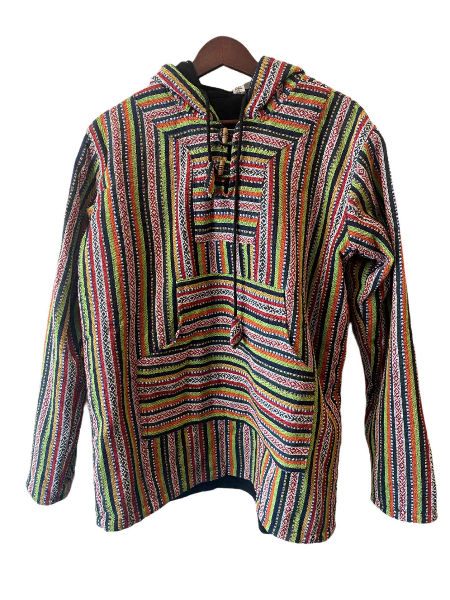 Gheri Printed Colorful Festival Pullover Jacket