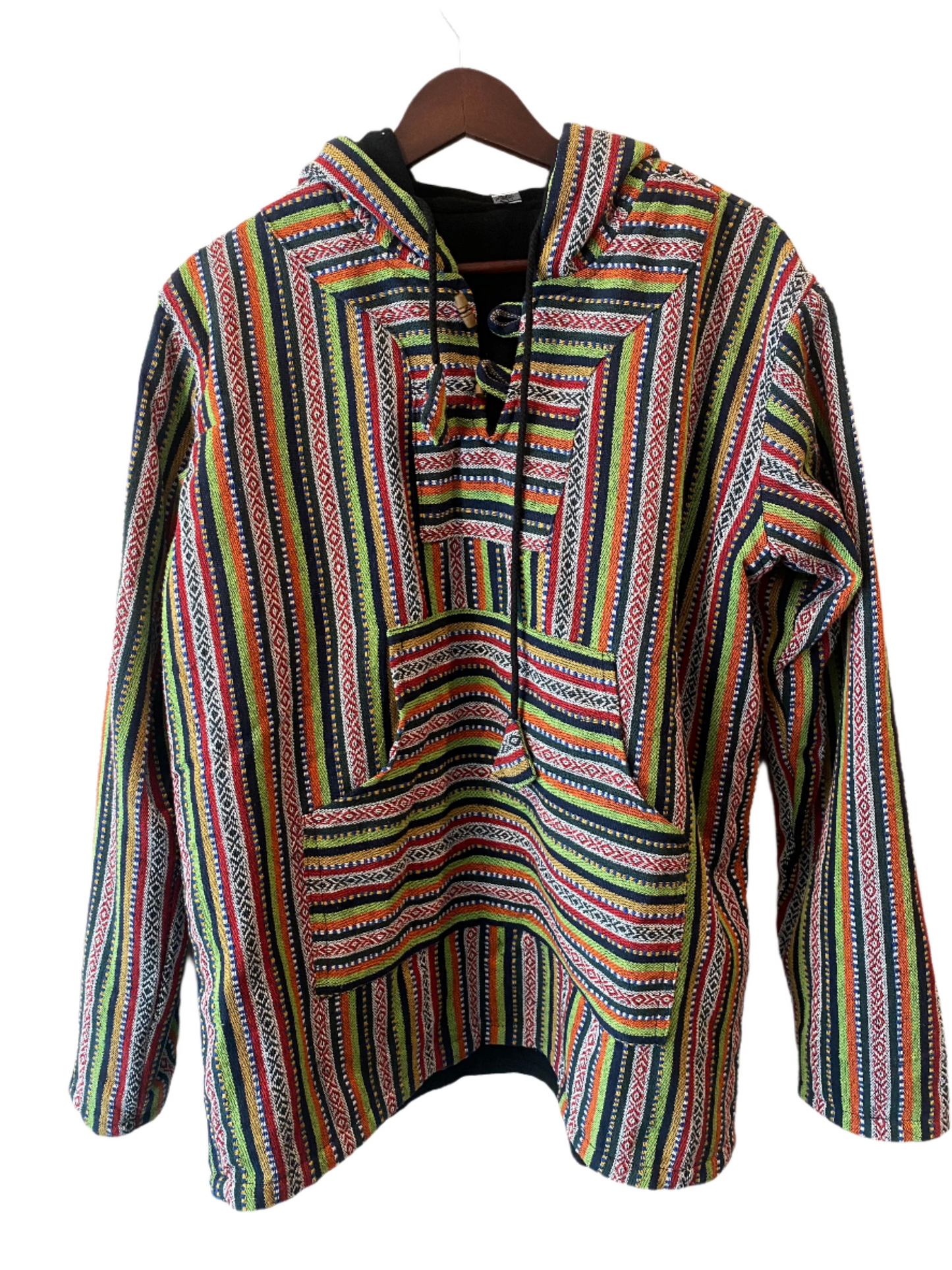 Gheri Printed Colorful Festival Pullover Jacket