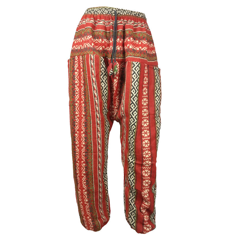 Nepalese Dhaka Acrylic Woolen Trousers