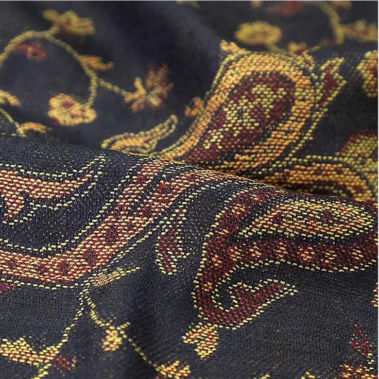 High Quality Jacquard Paisley Traditional Pashmina